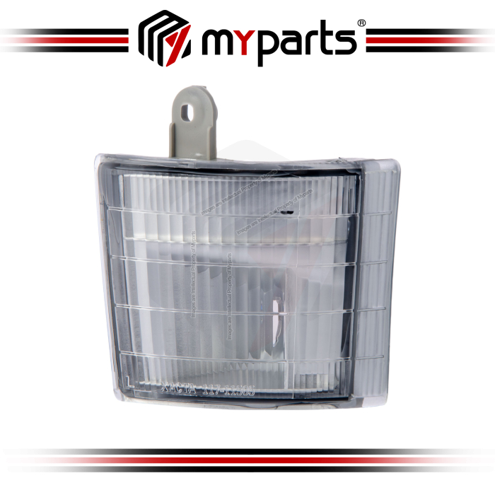 TYC Fits Mitsubishi Canter FB511 FE637 FE638 FE639 FE647 Park Signal Corner Lamp White | LH Left Hand (Passenger Side)