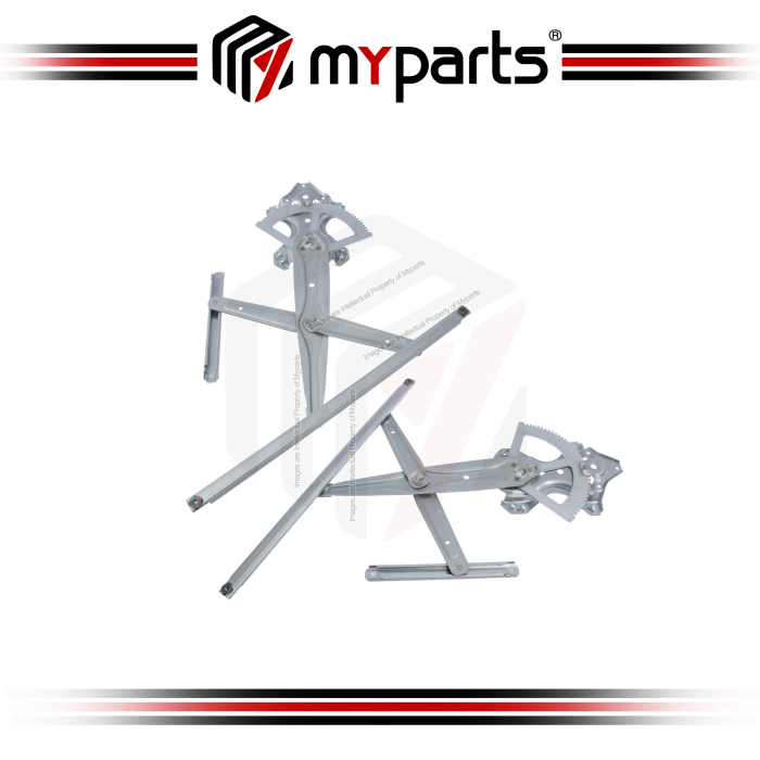 Myparts Toyota Corolla Altis 2008~2013 E140 | Front (No Motor) Electric Power Window Gear Regulator | Set LH Left Hand +  RH Right Hand