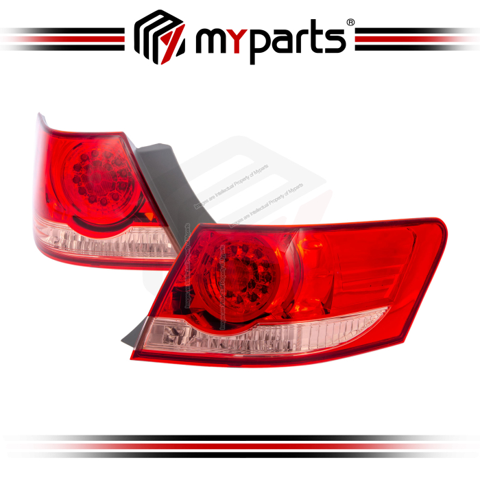 Myparts Fits Toyota Camry ACV40 2006~2009 LED Outer Taillamp Tail Lamp Rear Tail Light | Set LH Left Hand Side + RH Right Hand Side