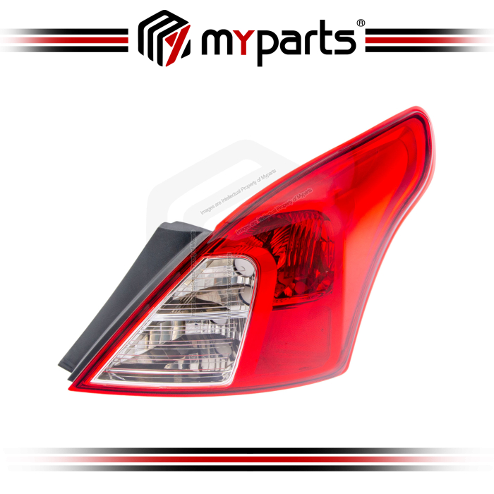 Myparts Nissan Almera N17 HR15 Sedan 2012~2019 Tail Lamp Taillamp Rear Tail Light Taillight (Non Fog) | RH Right Hand (Driver Side)
