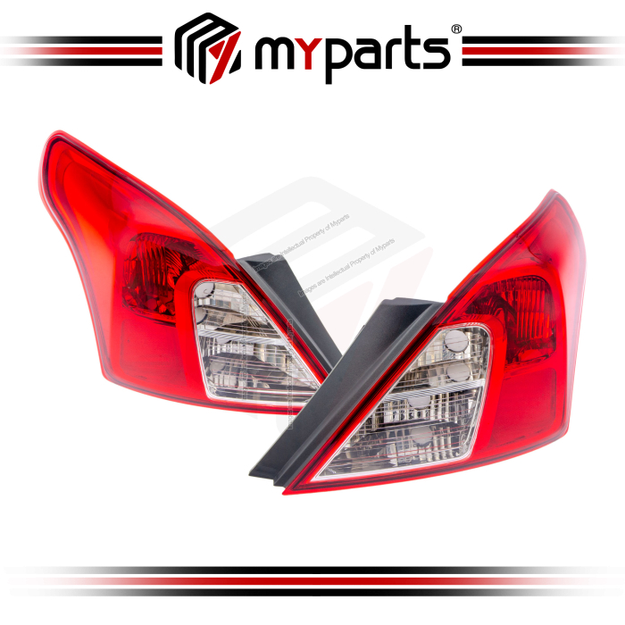 Tail Light (No Fog Light Type) (China) (Set LH+RH)