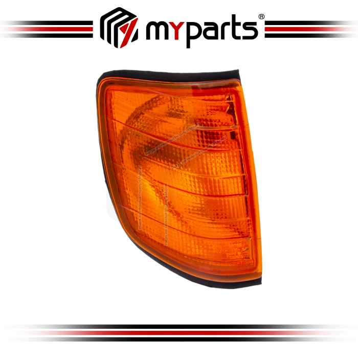 TYC Fits Mercedes Benz E Class W124 1986~1996 (Amber) Corner Lamp Signal Indicator Light Turn Lamp | RH Right Hand (Driver Side)