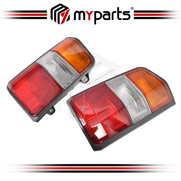 TYC Mitsubishi L300 Delica Express Van 1986~2000 Tail Lamp Taillamp Tail Light Taillight | Pair LH Left Hand (Passenger) + RH Right Hand (Driver)