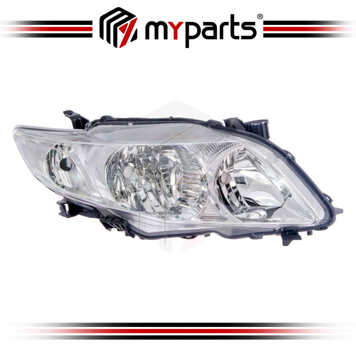 Myparts Toyota Corolla Altis E140 Pre-Facelift 2008~2010 Head Lamp Head Light Front Headlamp Headlight | RH Right Hand (Driver Side)