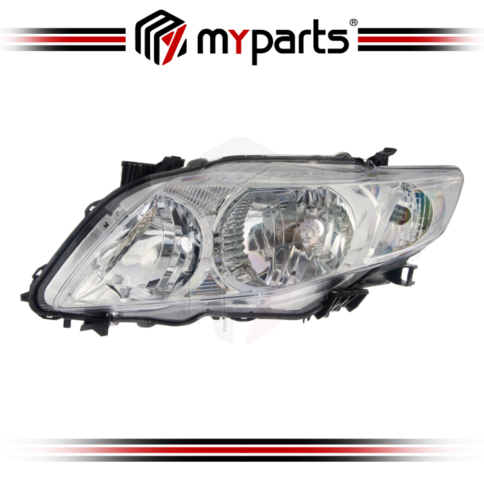 TYC Toyota Corolla Altis Sedan E140 Series 1 2008~2010 | Headlight Head Light Front Head Lamp | LH LHS Left Hand (Passenger Side)
