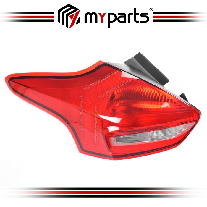 TYC Fits Ford Focus MK3.5 Hatch 2015~2018 (With LED Spec) Taillamp Tail Lamp Taillight Tail Light | LH Left Hand (Passenger Side)