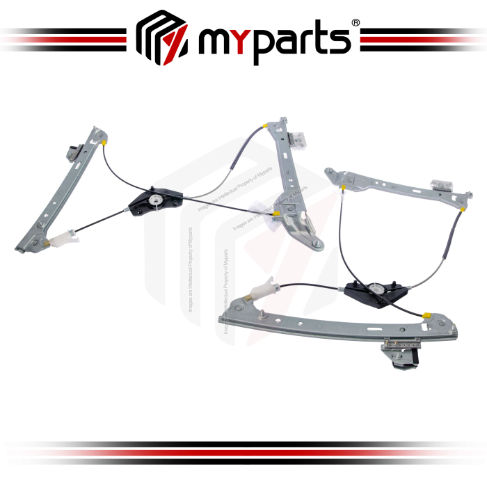 Myparts Fits Audi A5 Coupe 8T 2007~2017 | (No Motor) Power Electric Window Gear Regulator | Set LH Left Hand Side + RH Right Hand Side