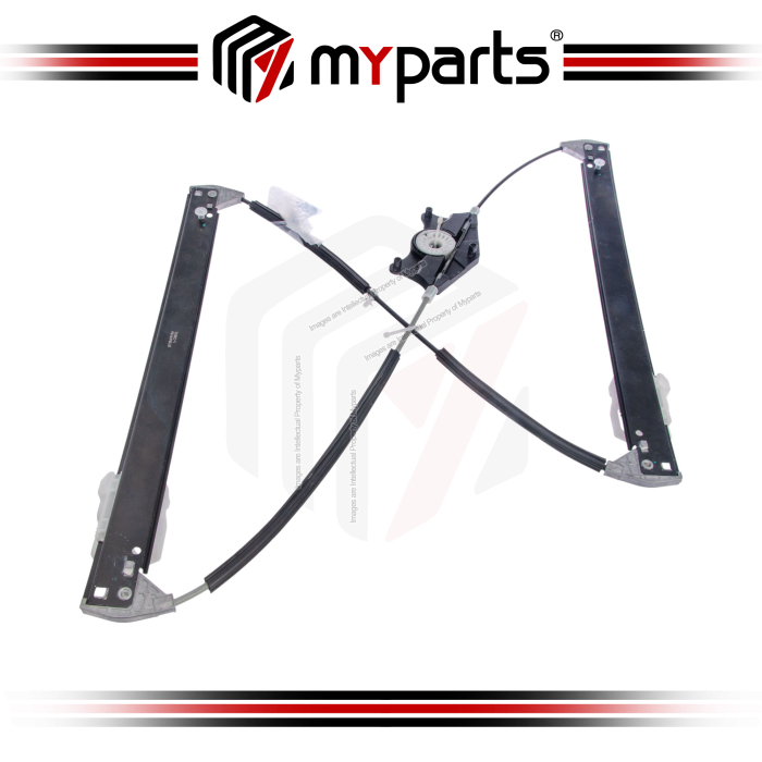 Myparts Fits Audi A8 4H 2010~2017 | Front (No Motor) Electric Power Window Gear Regulator Door | RH Right Hand (Driver Side)