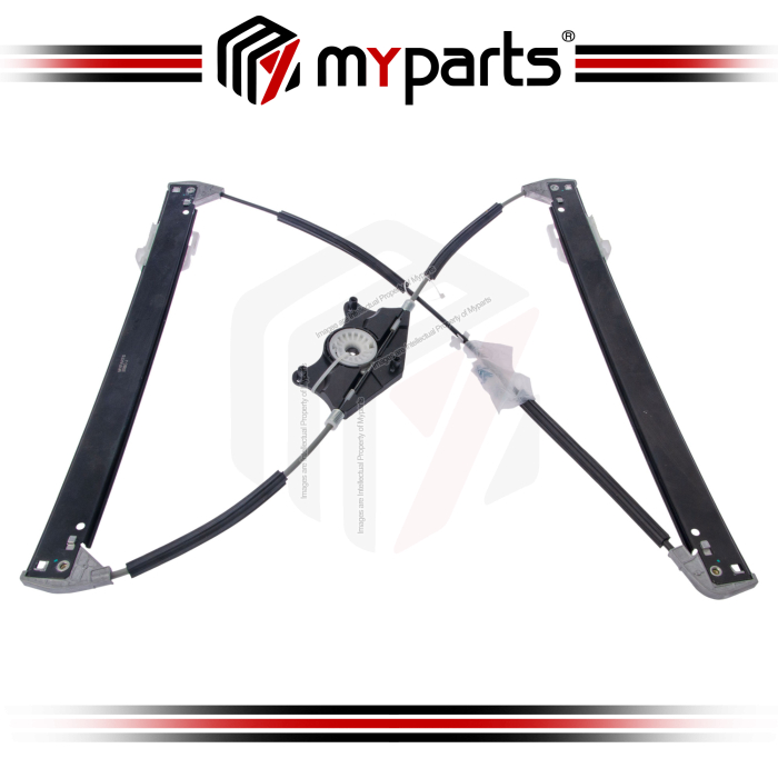 Myparts Fits Audi A8 4H 2010~2017 | Rear (No Motor) Electric Power Window Gear Regulator Door | LH Left Hand (Passenger Side)