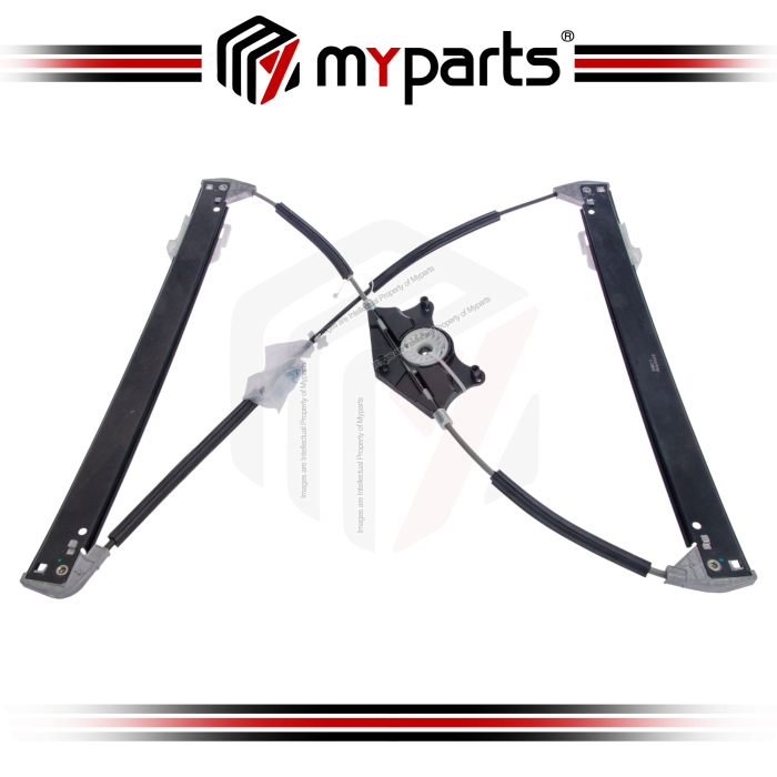 Myparts Fits Audi A8 4H 2010~2017 | Rear (No Motor) Electric Power Window Gear Regulator Door | RH Right Hand (Driver Side)