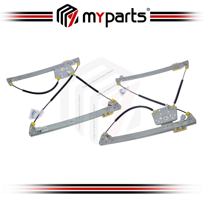 Myparts Fits Ford Kuga MK2 2013~2016 | FRONT (No Motor) Electric Power Window Gear Regulator Door | Set LH Left Hand Side + RH Right Hand Side