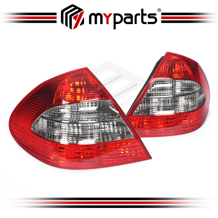 TYC Fits Mercedes Benz E Class W211 Sedan 2006~2009 | Taillight Tail Light Rear Lamp (Non LED Type) | Pair of LH Left Hand + RH Right Hand