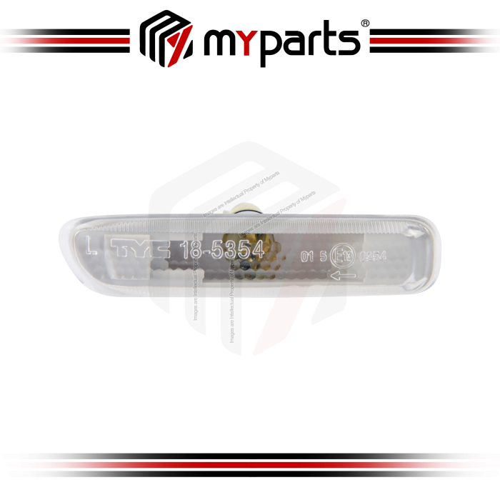 Guard Flasher / Fender Side Light Lamp (Clear Lens)