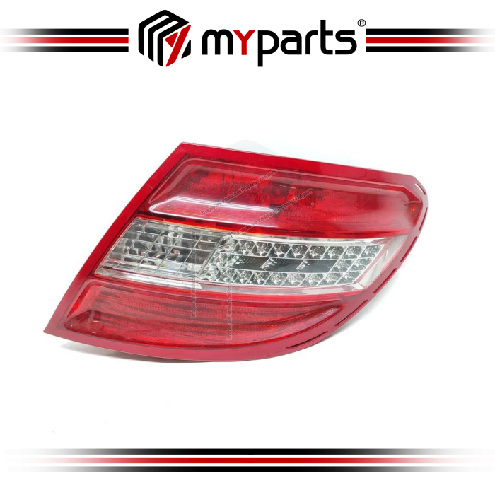 TYC Fits Mercedes Benz C Class W204 Sedan 2007~2011 Classic Elegance | Taillight Tail Light Rear Lamp LED | RH RHS Right Hand