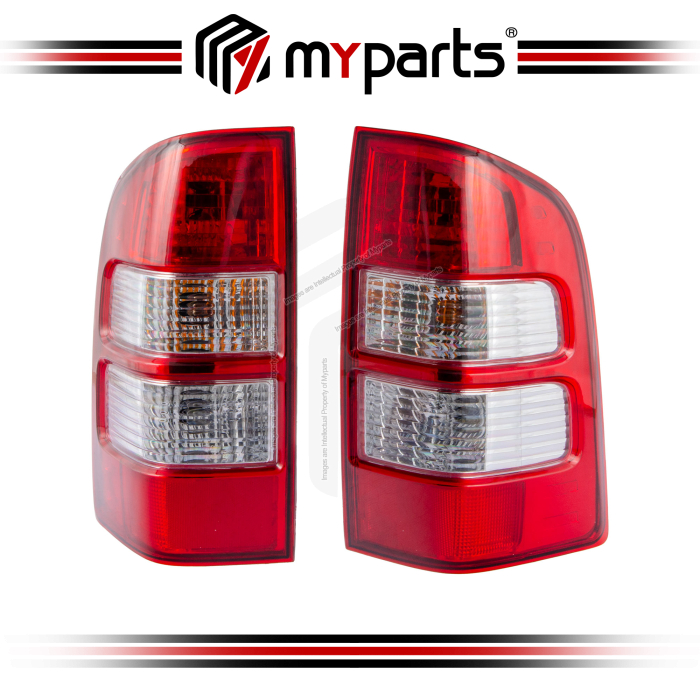 Myparts Ford Ranger PJ Series 2006~2009 Tail Lamp Tail Light TailLamp Taillight Rear Lamp | Pair LH LHS Left (Passenger) + RH RHS Right (Driver)