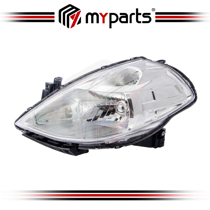 TYC Nissan Latio C11 Facelift 2011~2015 | (Halogen) Headlamp Head Lamp Headlight Head Light Front | LH Left Hand (Passenger Side)