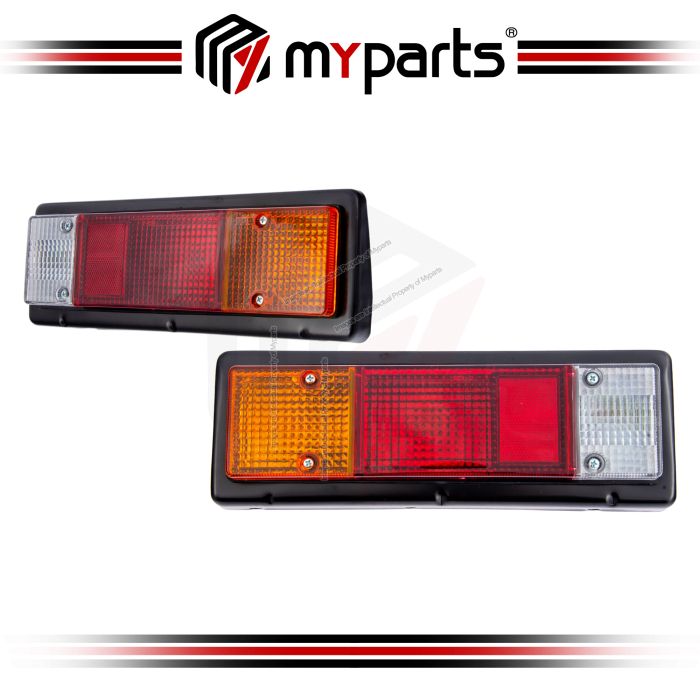TYC Fits Mitsubishi Canter FB511 FE637 FE638 FE639 FE647 Tail Lamp Taillamp Tail Light | Pair LH Left Hand (Passenger) + RH Right Hand (Driver)