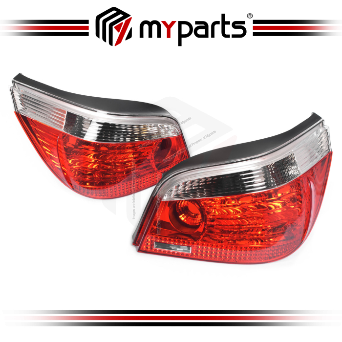 TYC Fits BMW 5 Series E60 2003-2007 4 Door Sedan | Taillight Tail Light Rear Lamp (Non LED Type) | Hand ( Side)