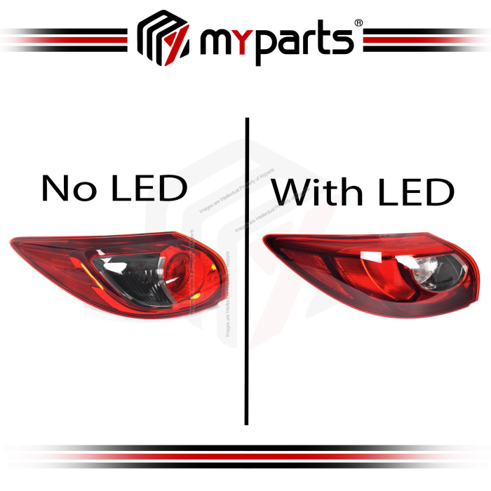 TYC Mazda CX-5 CX5 KE Suv Wagon 2012~2017 Tail LampTail Light Taillight Taillamp Outer Rear (Non LED) Lampu Belakang | Pair LH Left + RH Right