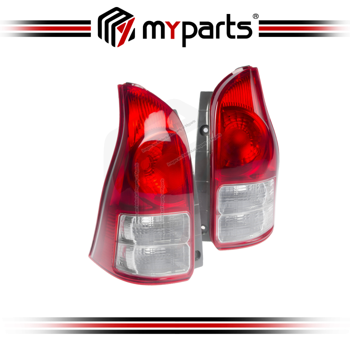 TYC Fits Toyota Avanza F650 Series 2011-2015 | Taillight Tail Light Rear Lamp | Pair of LH Left Hand (Passenger) + RH Right Hand (Driver)