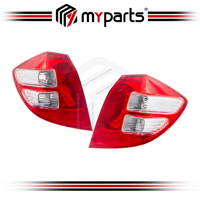 TYC Taiwan Honda Jazz GE TFO TF0 2008-2011 | Tail Lamp Tail Light Rear Taillamp Taillight | Set LH Left Hand Side + RH Right Hand Side