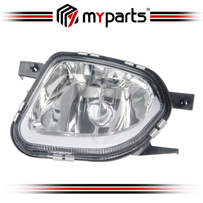 TYC Fits Mercedes Benz E Class Sedan Wagon W211 2002~2006 | Foglight Fog Light Spot Lamp (Chrome, Not For AMG) | LH LHS Left Hand (Passenger Side)