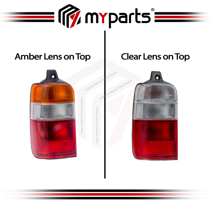 Tail Light Amber Lens on Top (VAR)