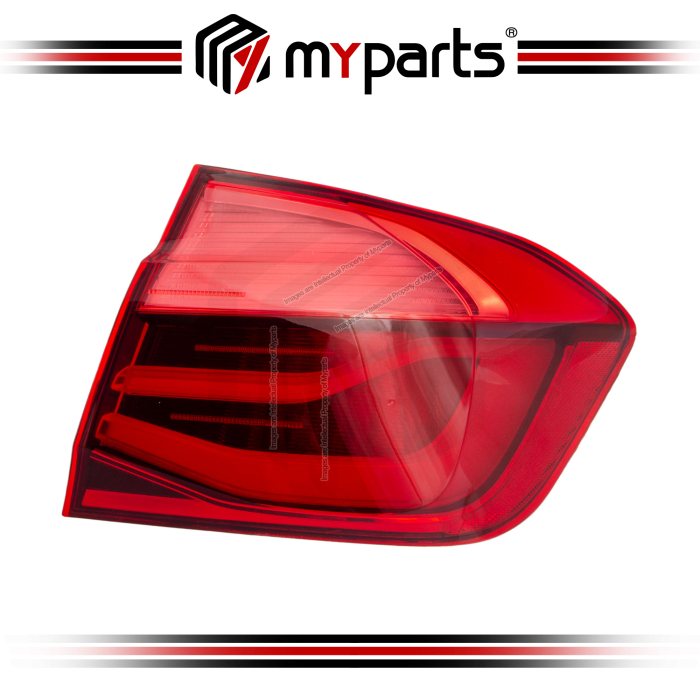 TYC Taiwan BMW 3 Series F30 LCI Sedan 2015~2019 Outer Tail Lamp Tail Light Rear (With LED)  Taillamp Taillight Rear | RH Right Hand (Driver Side)