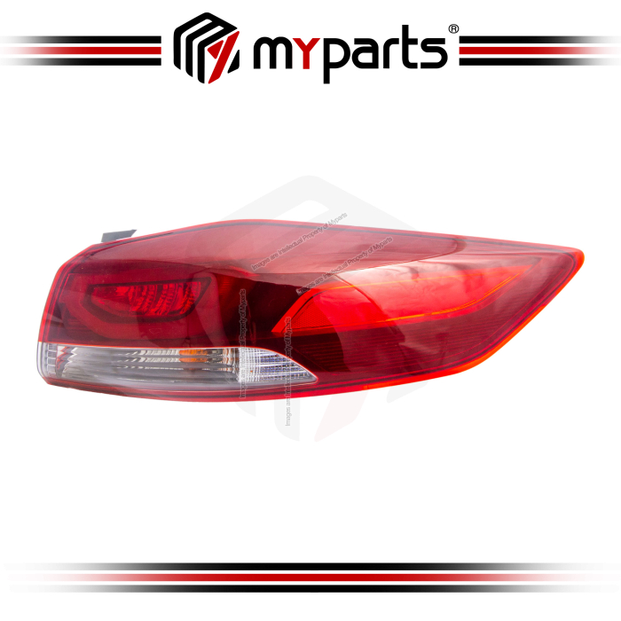 TYC Fits Hyundai Elantra 2.0 2016~2018 Outer (LED) Tail Lamp Taillamp Tail Light Taillight Rear | RH Right Hand (Driver Side)