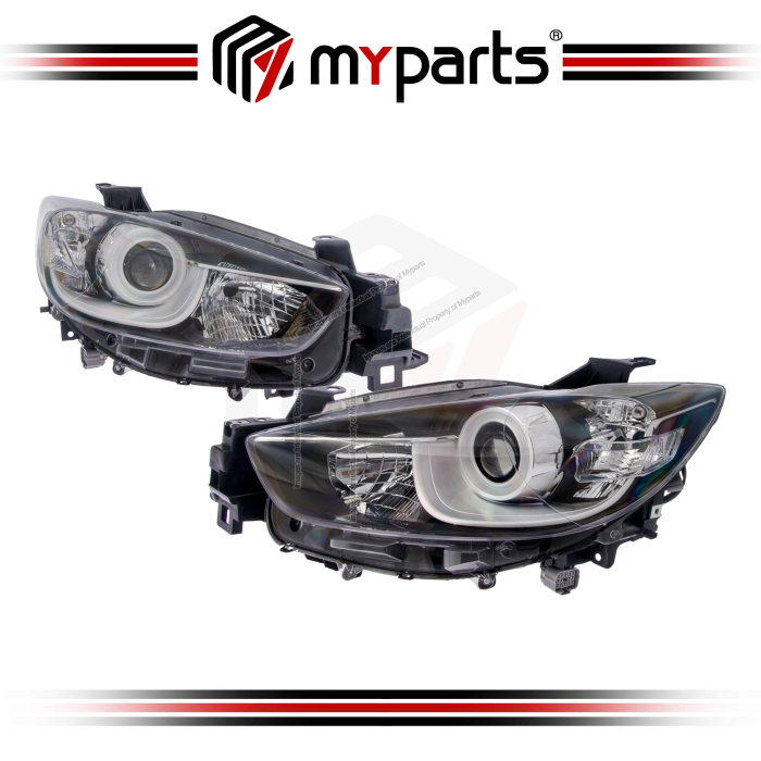 TYC Mazda CX-5 KE 2012~2017 | (Halogen Low Spec) Headlamp Head Lamp Headlight Head Light | Set LH Left Hand Side + RH Right Hand Side