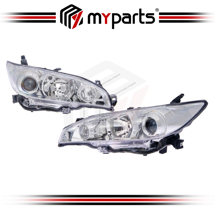 TYC Toyota Wish ZGE20 2010~2017 | (Halogen) Headlamp Head Lamp Headlight Head Light Front | Set LH Left Hand Side + RH Right Hand Side
