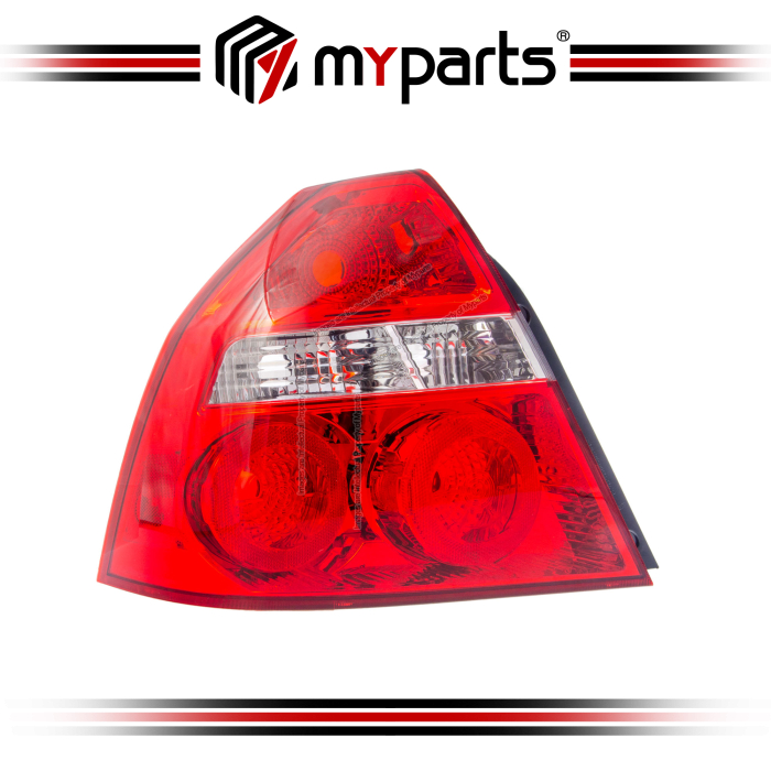 TYC Taiwan Fits Chevrolet Aveo SEDAN 2006~2009 | Tail lamp Taillamp Tail Light Tail Light Rear | LH Left Hand (Passenger Side)