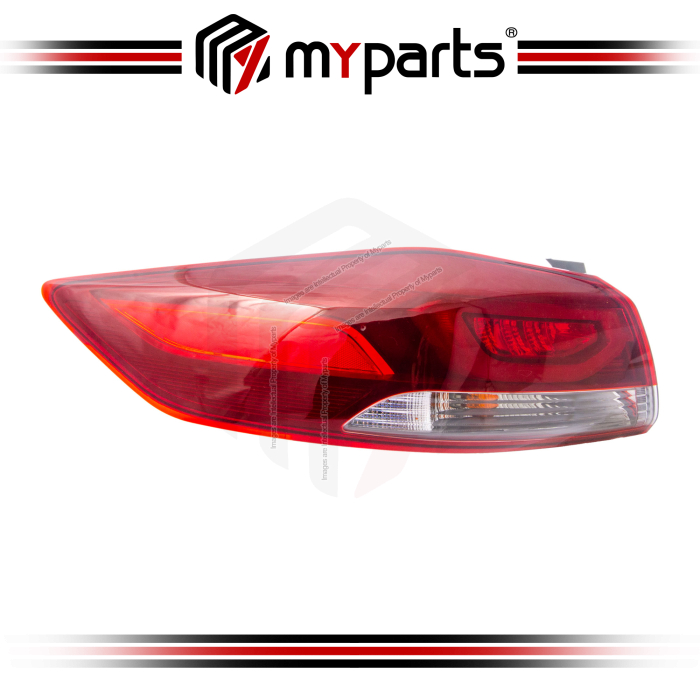 TYC Fits Hyundai Elantra 2.0 2016~2018 Outer (LED) Tail Lamp Taillamp Tail Light Taillight Rear | LH Left Hand (Passenger Side)