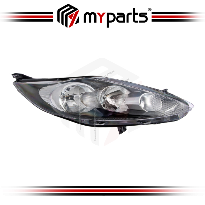 TYC Taiwan Ford Fiesta MK6 2008~2013 (Smoke) Headlamp Head Lamp Headlight Head Light Front | RH Right Hand (Driver Side)