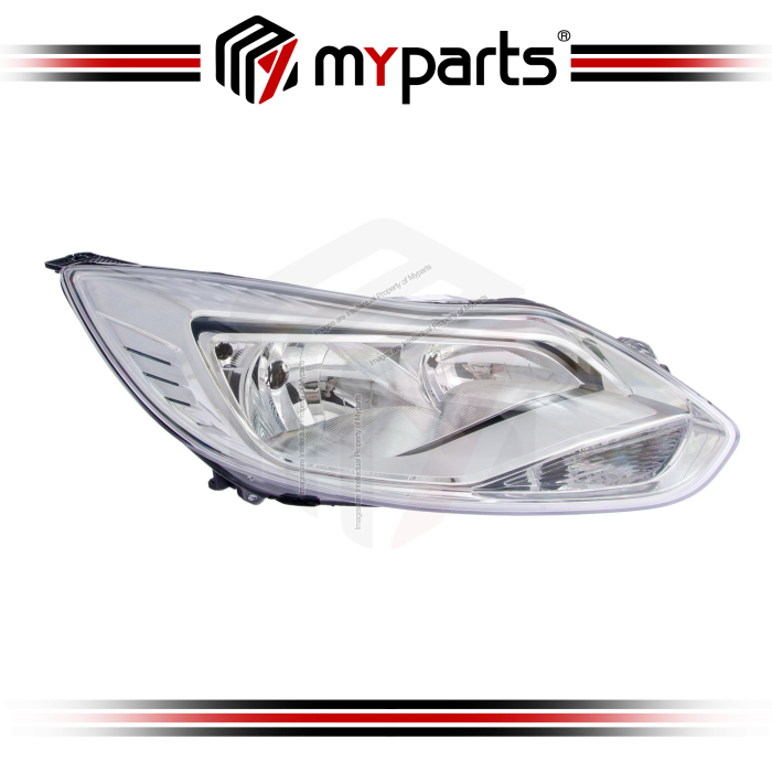 TYC Ford Focus MK3.0 2012~2014 | (Chrome) Headlamp Head Lamp Front Headlight Head Light | RH Right (Driver Side)