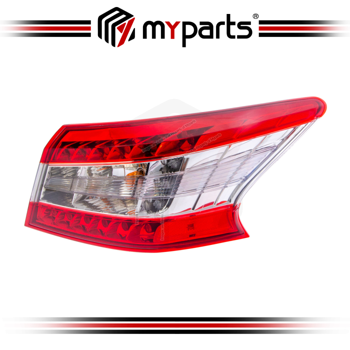 TYC Taiwan Fits Nissan Sylphy B17 2014~2017 (LED) Outer Taillamp Tail Lamp Taillight Tail Light Rear | RH Right Hand (Driver Side)
