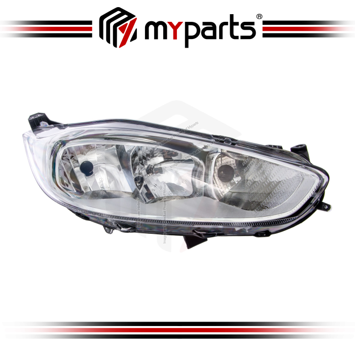 TYC Taiwan Ford Fiesta 2013~2016 (Chrome) Headlamp Head Lamp Headlight Head Light Front | RH Right Hand (Driver Side)