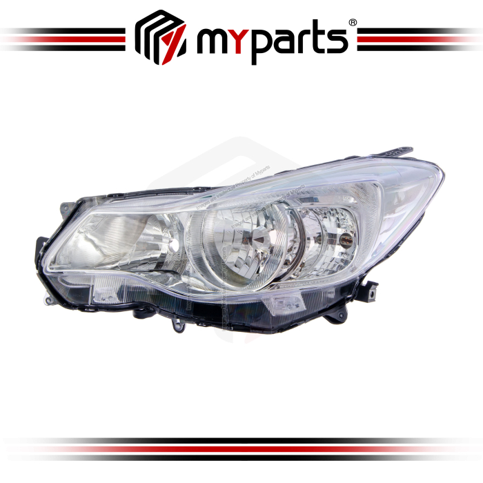 TYC Fits Subaru XV 2012~2015 Headlamp Head Lamp Front Headlight Head Light | LH Left Hand (Passenger Side)