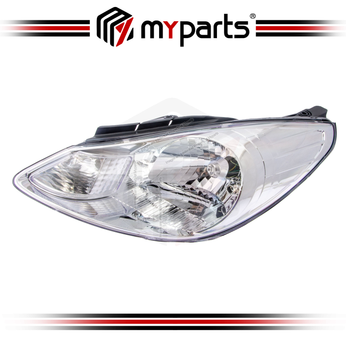 TYC Fits Hyundai Inokom i10 2008~2010 Headlamp Head Lamp Front Headlight Head Light | LH Left Hand (Passenger Side)