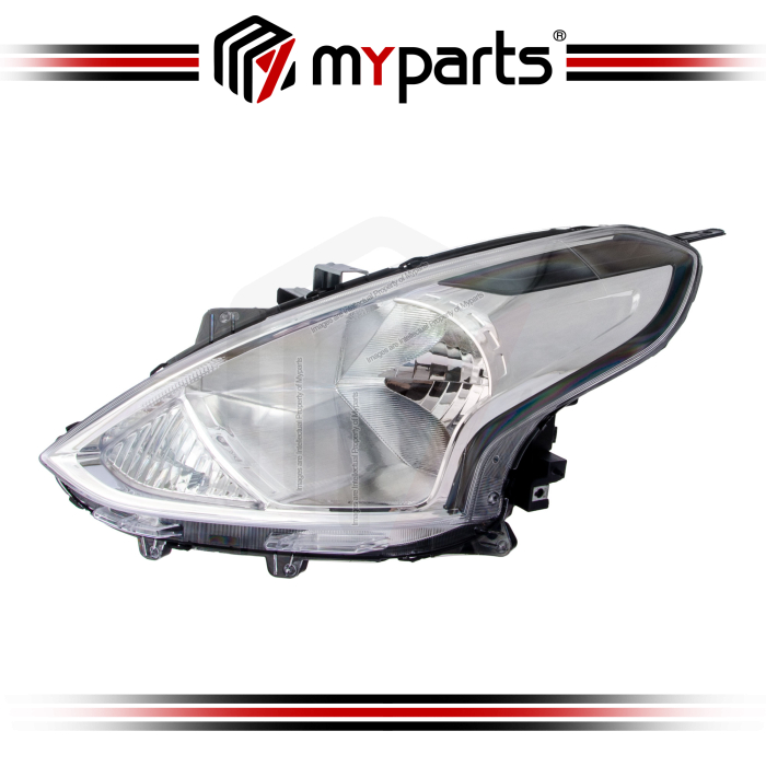 TYC Taiwan Nissan Almera N17 2rd 3rd 2014~2019 Head Lamp Head Light Front HeadLamp Headlight | LH Left Hand (Passenger Side)