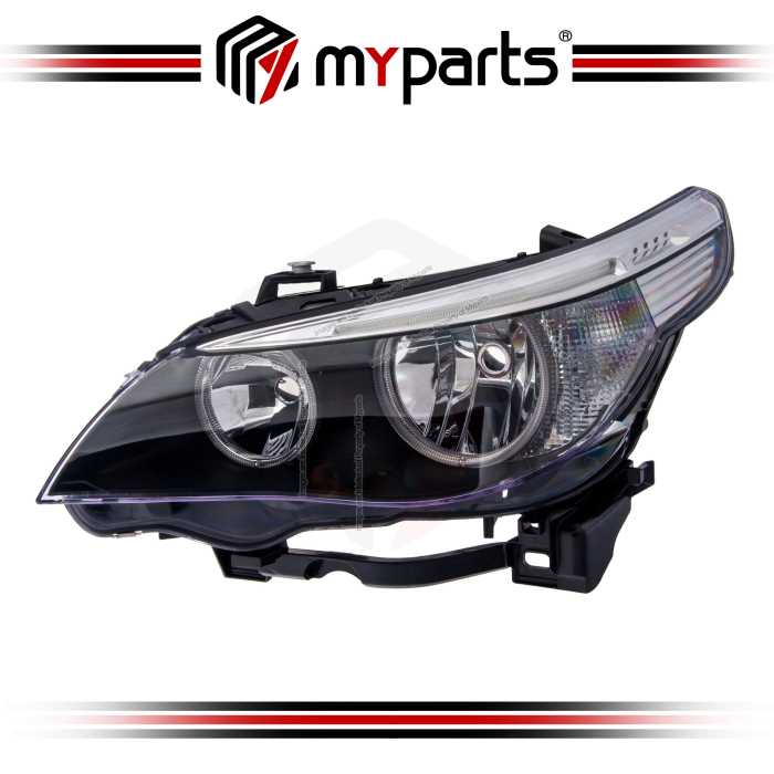 TYC Fits BMW 5 Series E60 2003~2007 Sedan Wagon | Headlight Head Light Front Lamp (Halogen Type) | LH LHS Left Hand (Passenger Side)