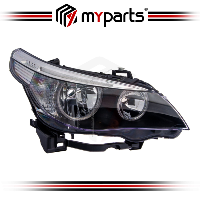 TYC Fits BMW 5 Series E60 2003~2007 Sedan Wagon | Headlight Head Light Front Lamp (Halogen Type) | RH RHS Right Hand (Driver Side)