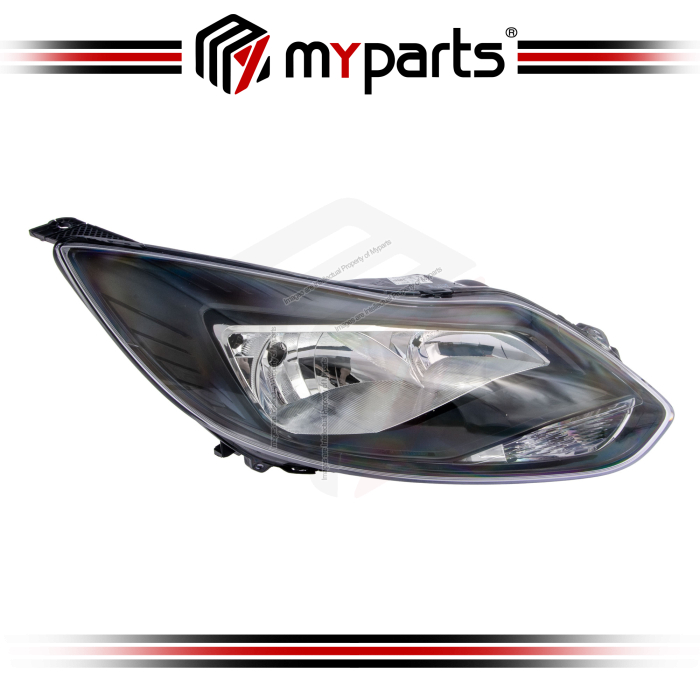 TYC Ford Focus MK3.0 2012~2014 | (Smoke) Headlamp Head Lamp Front Headlight Head Light | RH Right (Driver Side)