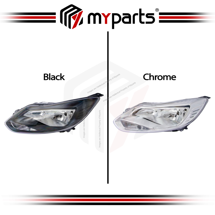 TYC Ford Focus MK3.0 2012-2014 | (Smoke) Headlamp Head Lamp Front Headlight Head Light | LH Left (Passenger Side)