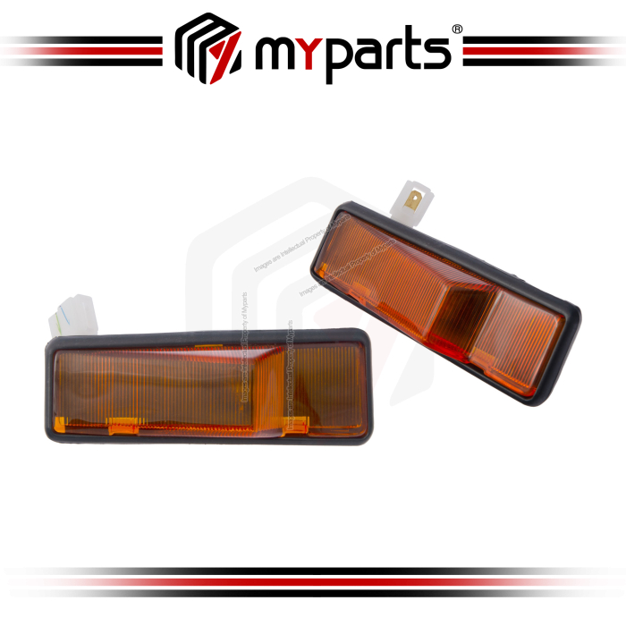 TYC Taiwan Suzuki Vitara 4 Door 1989~1998 Fender Side Maker Indicator Signal Lamp Flasher Light | Set LH Left Hand Side + RH Righ Hand Side