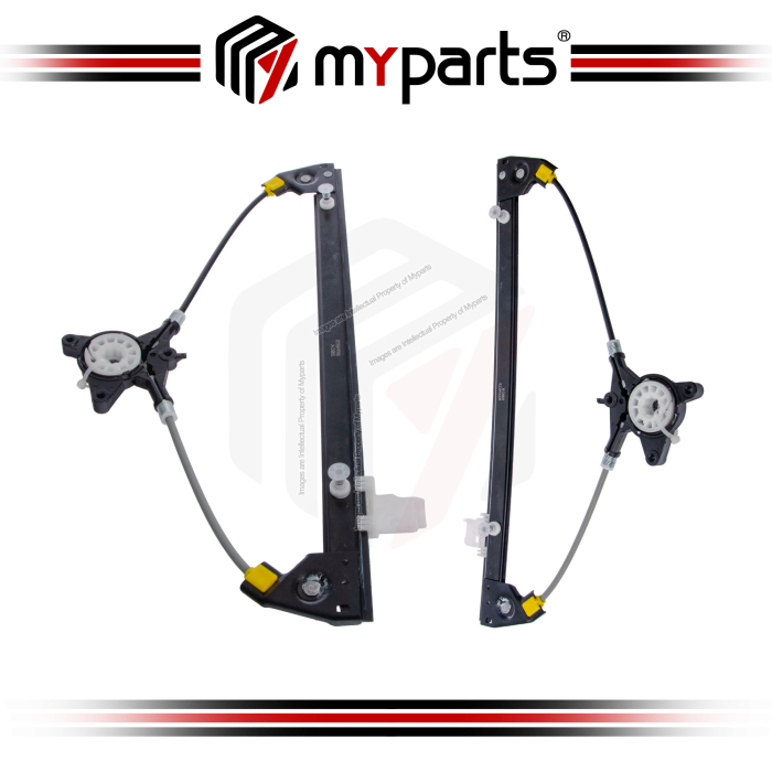 Myparts Fits Mazda 8 2008 ~ 2014 | REAR Power Window Gear Regulator Door (No Motor) | Rear Set LH Left Hand Side + RH Right Hand Side