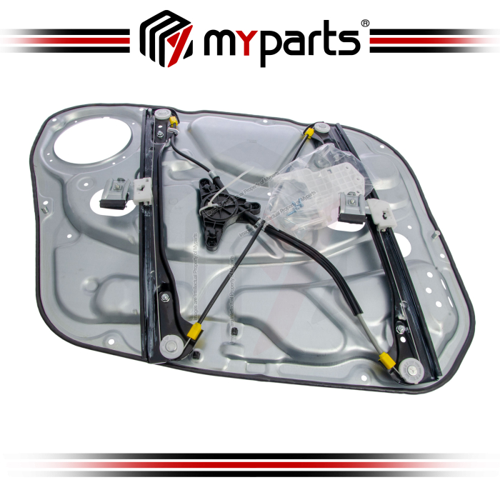 Myparts Fits Hyundai i30 FD 2007~2012 | FRONT (No Motor With Panel) Power Electric Window Gear Regulator | RH Right Hand (Driver Side)