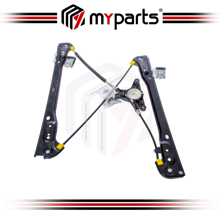 Myparts Fits Hyundai i30 FD 2007~2012 | FRONT (No Motor) Power Electric Window Gear Regulator Depan | LH Left Hand (Passenger Side)