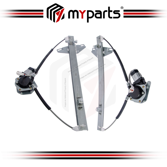 Door Window Regulator Front (4 Door, With Motor) (Set LH+RH)