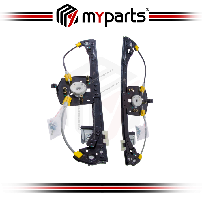 Myparts Mercedes Benz W203 C Class Facelift 2004~2007 | REAR (No Motor) Power Window Gear Regulator | Rear Set LH Left Hand Side + RH Right Hand Side